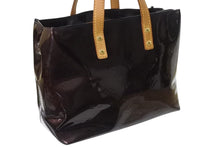 Load image into Gallery viewer, LOUIS VUITTON ルイヴィトン モノグラムヴェルニ リードPM ハンドバッグ M91993 モノグラムヴェルニ アマラント ゴールド金具 美品 中古 4b002427