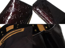 Load image into Gallery viewer, LOUIS VUITTON ルイヴィトン モノグラムヴェルニ リードPM ハンドバッグ M91993 モノグラムヴェルニ アマラント ゴールド金具 美品 中古 4b002427