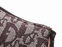 画像をギャラリービューアに読み込む, CHRISTIAN DIOR クリスチャンディオール コインケース トロッター柄 サドル キャンバス レザー ブラウン ゴールド金具 美品 中古 4b002430