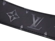 画像をギャラリービューアに読み込む, LOUIS VUITTON ルイヴィトン サンチュール LVイニシャル 40MM ピラミッド ベルト M9346Q モノグラム イリュージョン 95/38 美品 中古 4b002431