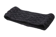 画像をギャラリービューアに読み込む, 極美品 CHANEL シャネル ヘアバンド CC ココマーク 17K ツイード ラメ カシミヤウール チャコールグレー 中古 4b002434