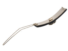 Load image into Gallery viewer, 極美品 CHANEL シャネル ココマーク バレッタ ヘアピン B21S刻印 レザー メタル GP ゴールド ブラック 中古 4b002435