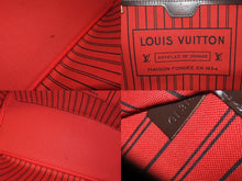画像をギャラリービューアに読み込む, 極美品 LOUIS VUITTON ルイヴィトン ダミエ ネヴァーフルMM トートバッグ N51105 PVC レザー ブラウン ゴールド金具 中古 4b002443