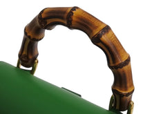 画像をギャラリービューアに読み込む, 新品未使用 GUCCI グッチ 3WAYショルダーバッグ バックパック ハンドバッグ 702106 バンブー グリーン ゴールド金具 中古 4b002444