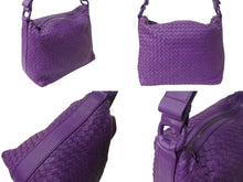 Load image into Gallery viewer, BOTTEGA VENETA ボッテガヴェネタ ハンドバッグ パープル 紫 B04568009H イントレチャート レザー 美品 中古 4b002446