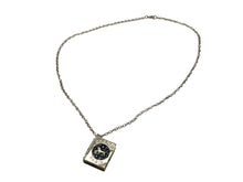 Load image into Gallery viewer, 極美品 CHANEL シャネル ネックレス 重量約78.9g B22C刻印 ココマーク ブック型 メタル GP ゴールド ブラック 中古 4b002450