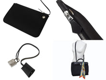 Load image into Gallery viewer, 極美品 HERMES エルメス エールバッグジップPM ショルダーバッグ ハンドバッグ トワルオフィシエ ブラック 中古 4b002451