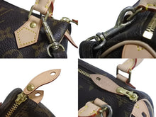 画像をギャラリービューアに読み込む, 極美品 LOUIS VUITTON ルイヴィトン ミニスピーディー ハンドバッグ 2WAYバッグ M41534 モノグラム ブラウン 中古 4b002455