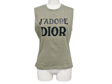 画像をギャラリービューアに読み込む, 極美品 Christian Dior クリスチャンディオール J'ADORE DIOR ジャドールディオール タンクトップ 3P16155300 サイズ42 ガリアーノ期 中古 4b002458