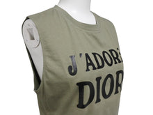 画像をギャラリービューアに読み込む, 極美品 Christian Dior クリスチャンディオール J'ADORE DIOR ジャドールディオール タンクトップ 3P16155300 サイズ42 ガリアーノ期 中古 4b002458
