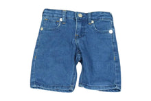 Load image into Gallery viewer, TRUE RELIGION トゥルーレリジョン キッズサイズ デニムパンツ ダークブルー コットン ポリエステル 3T 美品 中古 4b002462