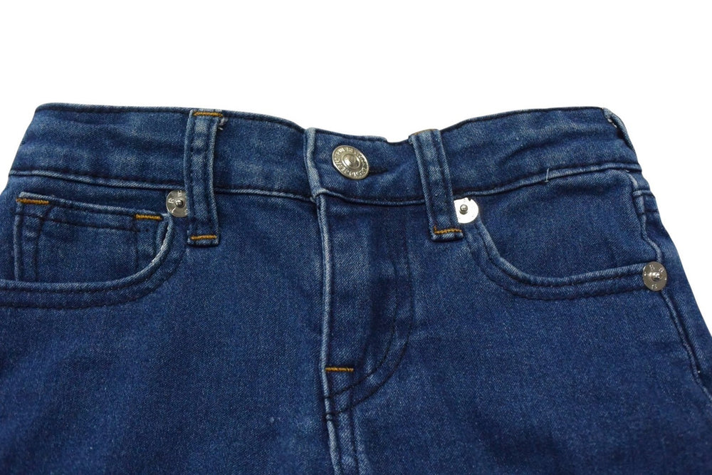 TRUE RELIGION Kids Size Denim Pants Dark Blue Cotton Polyester 3T Good Condition Used 4b002462