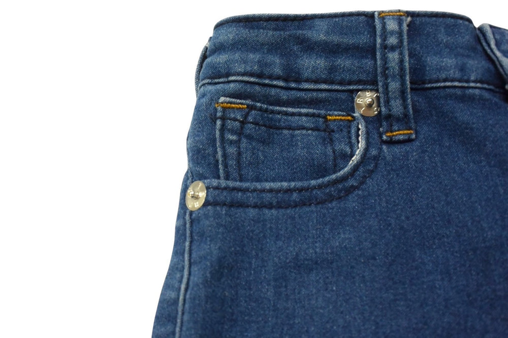 TRUE RELIGION トゥルーレリジョン キッズサイズ デニムパンツ ダークブルー コットン ポリエステル 3T 美品 中古 4b002462