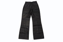 画像をギャラリービューアに読み込む, 新品同様 CHROME HEARTS クロムハーツ ラムスキン レザーパンツ クロスボール サイズ26 レザー シルバー925 中古 4b002465