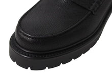 Load image into Gallery viewer, 新品未使用 HERMES エルメス Klement loafer クレメント モカシンローファー WS7251999ZA サイズ42 1/2 カーフスキン ブラック 中古 4b002468