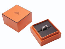 Load image into Gallery viewer, 新品未使用 HERMES エルメス シェーヌダンクル アンシェネ PM リング サイズ53 13号 シルバー AG925 5.5g 中古 4b002469