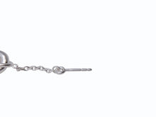 Load image into Gallery viewer, 新品未使用 HERMES エルメス ファランドールMM イヤリング シルバー シルバー925 シルバー金具 6.9g シェーヌダングル ロゴ チェーン 中古 4b002470