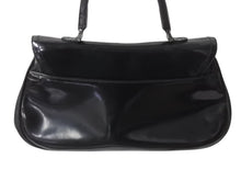 Load image into Gallery viewer, Christian Dior クリスチャンディオール サドル ハンドバッグ 00-MA-0033 カーフレザー ブラック ガリアーノ期 シルバー金具 美品 中古 4b002477