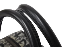 画像をギャラリービューアに読み込む, 新品同様 Christian Dior クリスチャンディオール ダブルサドル ハンドバッグ PZ 1012 トロッター柄 ブラック ガリアーノ期 中古 4b002478