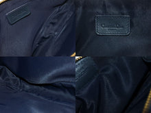 画像をギャラリービューアに読み込む, 極美品 Christian Dior クリスチャンディオール トロッター サドルバッグ ワンショルダーバッグ サドルポーチ ネイビー 中古 4b002479