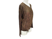 画像をギャラリービューアに読み込む, ISSEY MIYAKE イッセイミヤケ PLEATS PLEASE プリーツプリーズ カーディガン PP83-J0712 サイズ4 プリーツ ラメ 美品 中古 4b002483