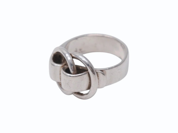 HERMES Douzano Ring Weight Approx. 5.6g No. 11 Size 51 Silver 925 Accessory Good Condition Used 4b002488