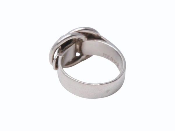 HERMES Douzano Ring Weight Approx. 5.6g No. 11 Size 51 Silver 925 Accessory Good Condition Used 4b002488