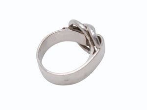 HERMES Douzano Ring Weight Approx. 5.6g No. 11 Size 51 Silver 925 Accessory Good Condition Used 4b002488