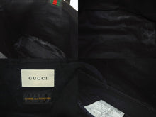 画像をギャラリービューアに読み込む, GUCCI×COMME des GARCONS グッチ コムデギャルソン ビニールトートバッグ od-k221 ポリウレタン クラフト紙 ブラック マルチカラー 美品 中古 4b002491