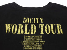 画像をギャラリービューアに読み込む, 極美品 WAGYU MAFIA 和牛マフィア メタリカサンプリングロゴＴシャツ コットン ブラック イエロー サイズL 中古 4b002504