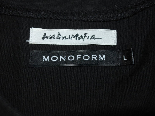 極美品 WAGYU MAFIA 和牛マフィア メタリカサンプリングロゴＴシャツ コットン ブラック イエロー サイズL 中古 4b002504