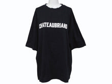 画像をギャラリービューアに読み込む, 極美品 CHATEAUBRIAND シャトーブリアン WAGYU MAFIA 和牛マフィア ロゴプリント Ｔシャツ コットン ブラック サイズL 中古 4b002508