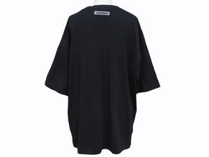 極美品 CHATEAUBRIAND シャトーブリアン WAGYU MAFIA 和牛マフィア ロゴプリント Ｔシャツ コットン ブラック サイズL 中古 4b002508