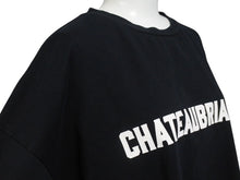 画像をギャラリービューアに読み込む, 極美品 CHATEAUBRIAND シャトーブリアン WAGYU MAFIA 和牛マフィア ロゴプリント Ｔシャツ コットン ブラック サイズL 中古 4b002508