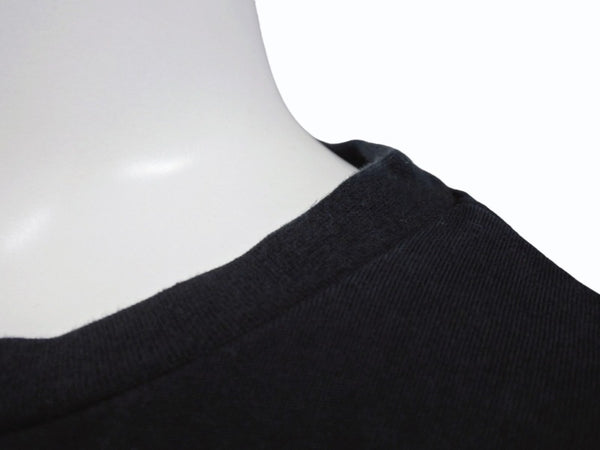 極美品 CHATEAUBRIAND シャトーブリアン WAGYU MAFIA 和牛マフィア ロゴプリント Ｔシャツ コットン ブラック サイズL 中古 4b002508