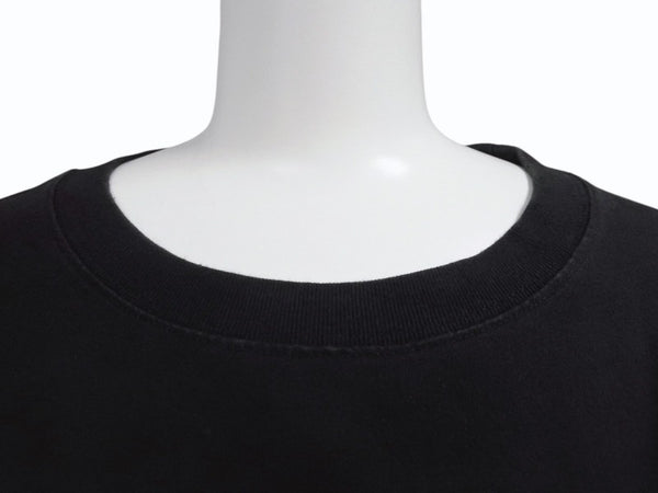 CHATEAUBRIAND シャトーブリアン WAGYU MAFIA 和牛マフィア バックロゴ プリントＴシャツ ブラック コットン サイズL 美品 中古 4b002509