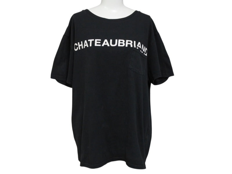 CHATEAUBRIAND WAGYU MAFIA Chateaubriand Wagyu Mafia Pocket T-shirt Cotton Black Size L Good Condition Used 4b002511