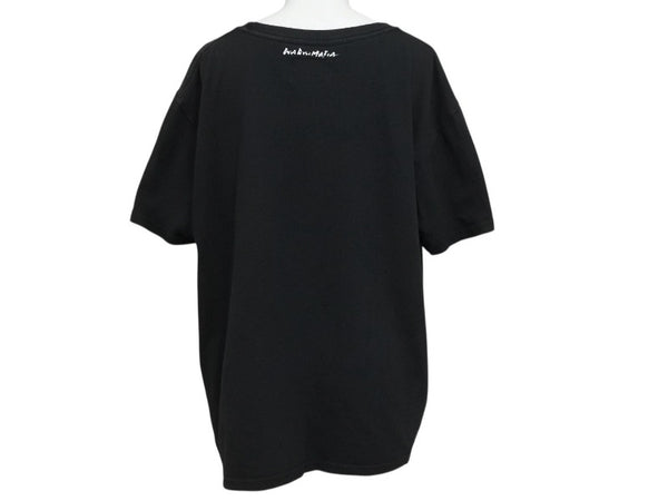 CHATEAUBRIAND WAGYU MAFIA シャトーブリアン 和牛マフィア ポケットＴシャツ コットン ブラック サイズL 美品 中古 4b002511
