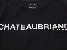 画像をギャラリービューアに読み込む, CHATEAUBRIAND WAGYU MAFIA シャトーブリアン 和牛マフィア ポケットＴシャツ コットン ブラック サイズL 美品 中古 4b002511