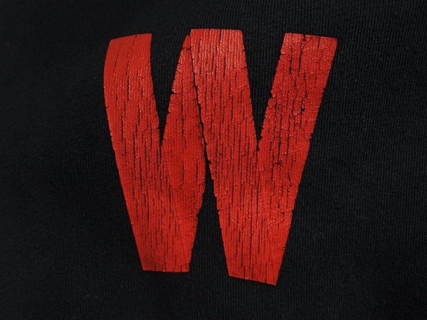CHATEAUBRIAND シャトーブリアン WAGYU MAFIA 和牛マフィア プリントＴシャツ コットン ブラック サイズL 美品 中古 4b002512