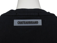 画像をギャラリービューアに読み込む, CHATEAUBRIAND シャトーブリアン WAGYU MAFIA 和牛マフィア プリントＴシャツ コットン ブラック サイズL 美品 中古 4b002512