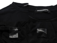 画像をギャラリービューアに読み込む, CHATEAUBRIAND シャトーブリアン WAGYU MAFIA 和牛マフィア プリントＴシャツ コットン ブラック サイズL 美品 中古 4b002512
