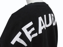 画像をギャラリービューアに読み込む, 極美品 CHATEAUBRIAND シャトーブリアン ロゴプリント ロングスリーブＴシャツ コットン ブラック サイズL 中古 4b002513