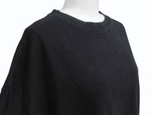 画像をギャラリービューアに読み込む, 極美品 CHATEAUBRIAND シャトーブリアン ロゴプリント ロングスリーブＴシャツ コットン ブラック サイズL 中古 4b002513