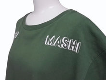 画像をギャラリービューアに読み込む, MASHI NO MASHI TOKYO マシのマシの東京 プリント半袖Ｔシャツ コットン グリーン サイズ2 美品 中古 4b002526