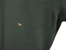 画像をギャラリービューアに読み込む, MASHI NO MASHI TOKYO マシのマシの東京 プリント半袖Ｔシャツ コットン グリーン サイズ2 美品 中古 4b002526