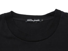画像をギャラリービューアに読み込む, 極美品 CHATEAUBRIAND シャトーブリアン AFURI × MASHI NO MASHI TOKYO 半袖Ｔシャツ ブラック コットン コラボ サイズL 中古 4b002525