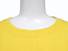 画像をギャラリービューアに読み込む, MASHI NO MASHI TOKYO マシのマシの東京 SLURP LIKE A BOSS プリント ポケットＴシャツ コットン イエロー サイズL 美品 中古 4b002526