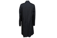 画像をギャラリービューアに読み込む, Christian Dior クリスチャンディオール トレンチコート 4A12088000 ガリアーノ期 ブラック ナイロン ウール 36 美品 中古 4b002533