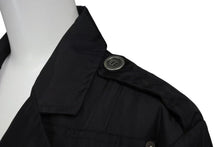 画像をギャラリービューアに読み込む, Christian Dior クリスチャンディオール トレンチコート 4A12088000 ガリアーノ期 ブラック ナイロン ウール 36 美品 中古 4b002533